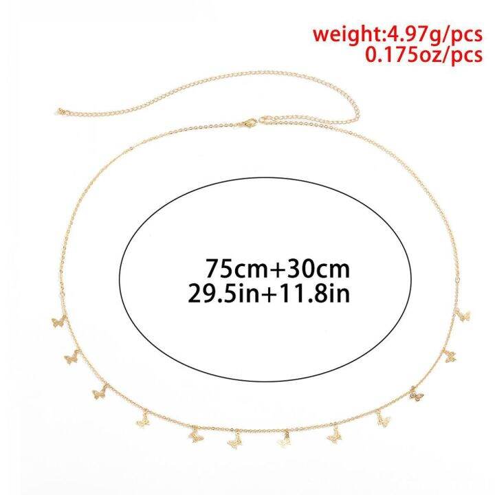 cod-european-and-cross-border-temperament-simple-ins-hollow-butterfly-waist-chain-retro-thin-body