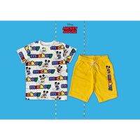 ✅ [6-7Y] Next Mickey Mouse T-Shirt And Shorts Set ชุดเซ็ต เสื้อ และกางเกง มิกกี้ เมาส์