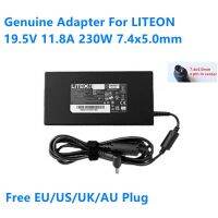 เครื่องชาร์จอะแดปเตอร์สำหรับแล็ปท็อปแหล่งกระจายไฟ AC PA-1231-16 LITEON 19.5V 230W ของแท้