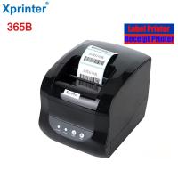 เครื่องพิมพ์ Xprinter 365B เครื่องพิมพ์เครื่องพิมพ์ใบเสร็จรับเงินบาร์โค้ดด้วยความร้อนเครื่องพิมพ์ฉลาก20-80มม. กระดาษใน Supermaket สำหรับ Windows/linux