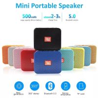 Mini Portable TG166 Bluetooth Speaker Wireless Music Subwoofer USB Speakers 3D Stereo Surround Portable Speaker Column Bass Box Wireless and Bluetooth