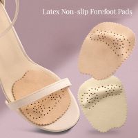 Heels Feet Pads Cowhide leather Half Insoles Women Sandals Pads Foot Care Products Forefoot Non-slip Cushion Shoe Accessories Shoes Accessories