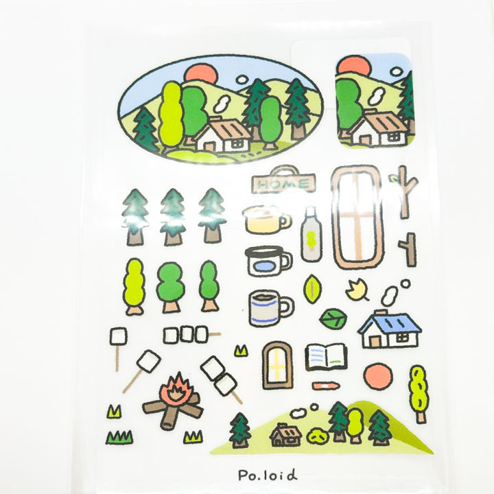 sticker-สติกเกอร์ลายกิจกรรม-outdoor-สุดตะมุตะมิ-po-loid