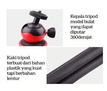 ขาปลาหมึก-flexible-tripod-jm-801-red-สำหรับกล้อง-dslr-กล้องมิลเลอร์เลส-gopro-โทรศัพท์