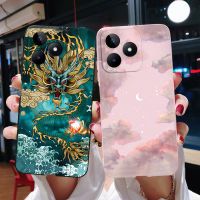 สำหรับ Realme C53เคส RMX3760ฝาครอบลายมังกรเคสโทรศัพท์ซิลิโคนนิ่มกันกระแทกสำหรับ Realme C53 RealmeC53เคสขนาด6.74