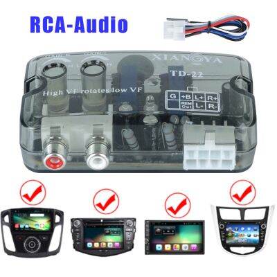 【hot】✹✎  12V Car Audio Stereo Converter Level To Low VF Output Automotive Accessories Cartronics