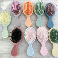 Hairdressing Comb Cute Cartoon Air Cushion Comb Children Candy Color Massage Portable Solid Color Woman Hair Brush Airbag Comb