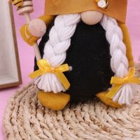 Bumble Bee GNOME สแกนดิเนเวีย tomte nisse แคระสวีเดนเอลฟ์บ้านไร่ตกแต่ง Y4UD