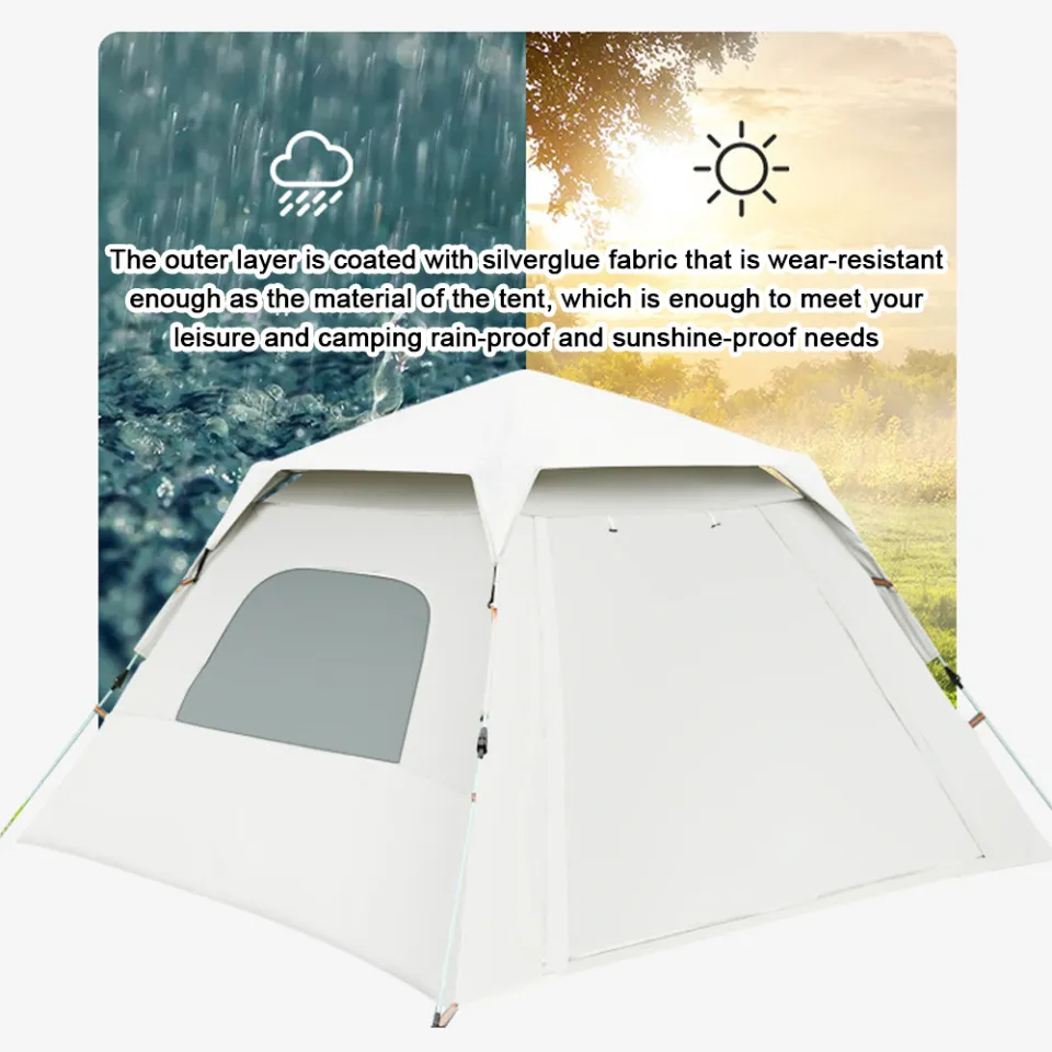 Outdoor Self-driving Travel Camping Tent Automatic Quick-opening