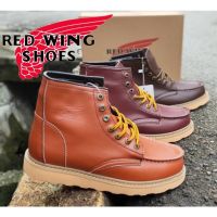 ✽∋◎Red Wing Premium Classic Genuine Leather MiddleCut BootsKasut Denim Boots Red