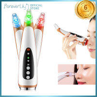 Foreverlily เครื่องดูดฝุ่นรูขุมขนลดสภาพผิวที่เสียหายเครื่องมือดูแลผิวหน้า Blackhead เครื่องดูดฝุ่น