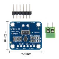 INA219 Bi-directional DC Current Power Supply Sensor Breakout Module DIY 3V-5V IIC I2C Power Monitoring Sensor Module