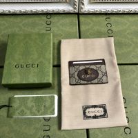 GUCCI กระเป๋าใส่บัตร NEO VINTAGE GG SUPREME CARD CASE