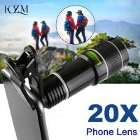 20X Zoom HD Universal Smartphone Optical Camera Telephoto Clip Telescope Lens