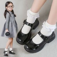 Small leather shoes British style college style jk shoes childrens girls shoes childrens leather shoes summer sandals childrens summer