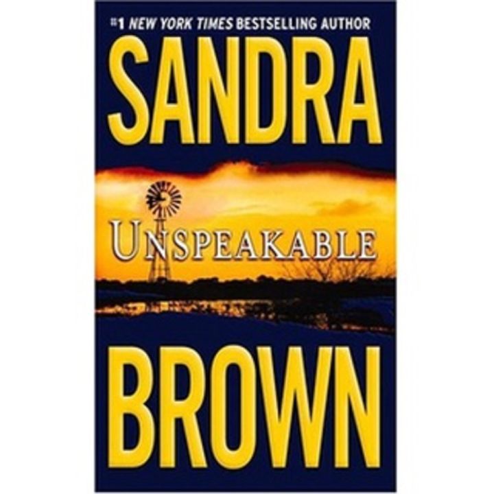 Unspeakable by Sandra Brown Lazada PH