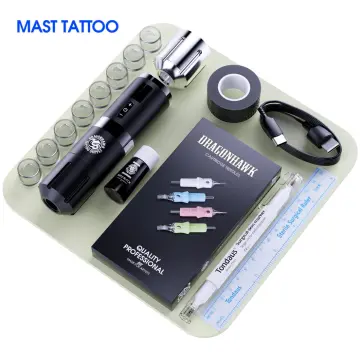 Dragonhawk Tattoo Kit  Mast Tour Pro Rotary Tattoo Pen Advanced Bundle   DragonHawk Tattoo Supply Official Site  Professional Tattoo Machines