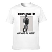 New Arrival Vintage John Mayer Australia And Asia Tour Funny MenS T-Shirts Multi-Color Optional