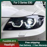 ไฟหน้ารถสำหรับ BMW 3 Series E90 2005-2012อัพเกรดเป็น LED ไฟฉายคาดศีรษะไฟท้ายไฟฉายคาดศีรษะไฟหน้าชุดประกอบ