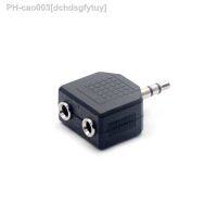 Mini Stereo 3.5mm Audio Jack Male to Dual 3.5mm Female Double Earphone Headphone Y Splitter Adapter Plug for MP3 Phone