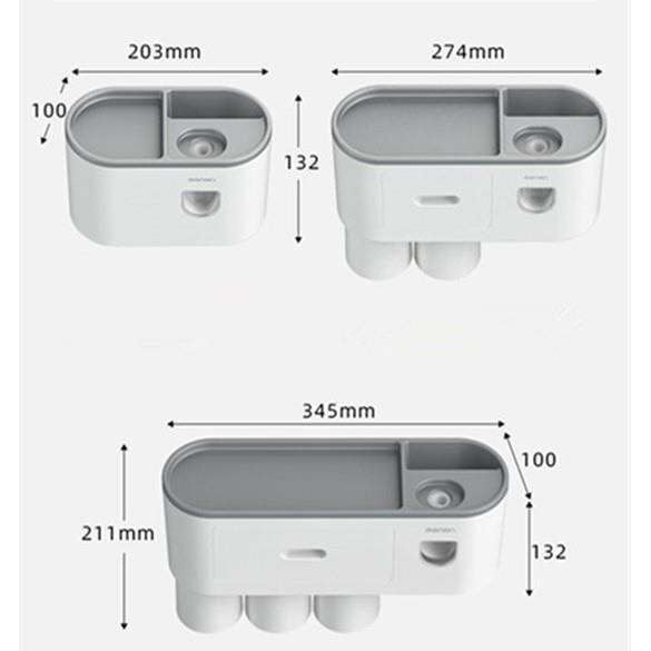 oenen-กล่องวางแปรงสีฟัน-และของใช้ในห้องน้ำ-แบบติดผนัง-สไตล์นอร์ดิก-จุได้เยอะ