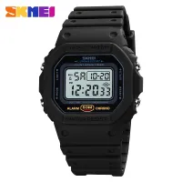 SKMEI Men Sports Watch Waterproof Digital Watches Countdown Alarm Fashion Wristwatch Clock Jam tangan lelaki 1628