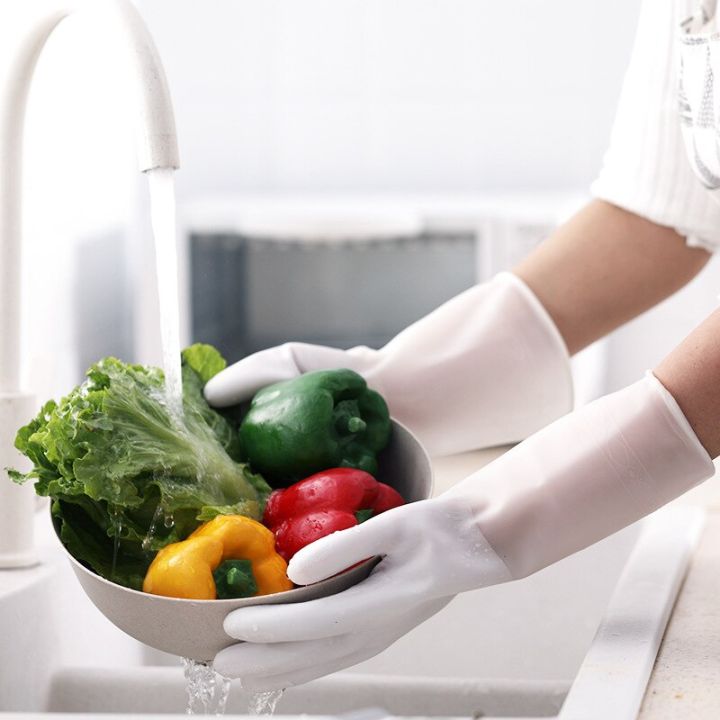 wash-clothes-wash-the-dishes-glove-home-cleaning-waterproof-rubber-women-gloves-thin-housework-brush-bowl-latex-gloves-safety-gloves