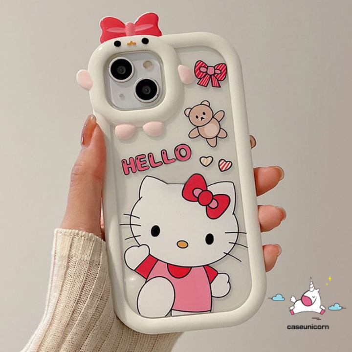 เคสโทรศัพท์-vivo-y15s-y21s-y21a-y12i-y15a-y17-y15-y21-y20s-g-y12-y11-y20-y33s-y20i-y12s-y21t-t1x-y30-y33t-y01น่ารัก-hello-kitty-doraemon-bow-knot-โทรศัพท์ป้องกันโทรศัพท์มือถือเชลล์