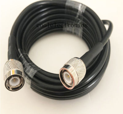 RG58 50-3 TNC Male to TNC Male Connector RF Coaxial Coax Pigtail Wires Cable 50ohm 50cm 1/2/3/5/10/15/20/30m