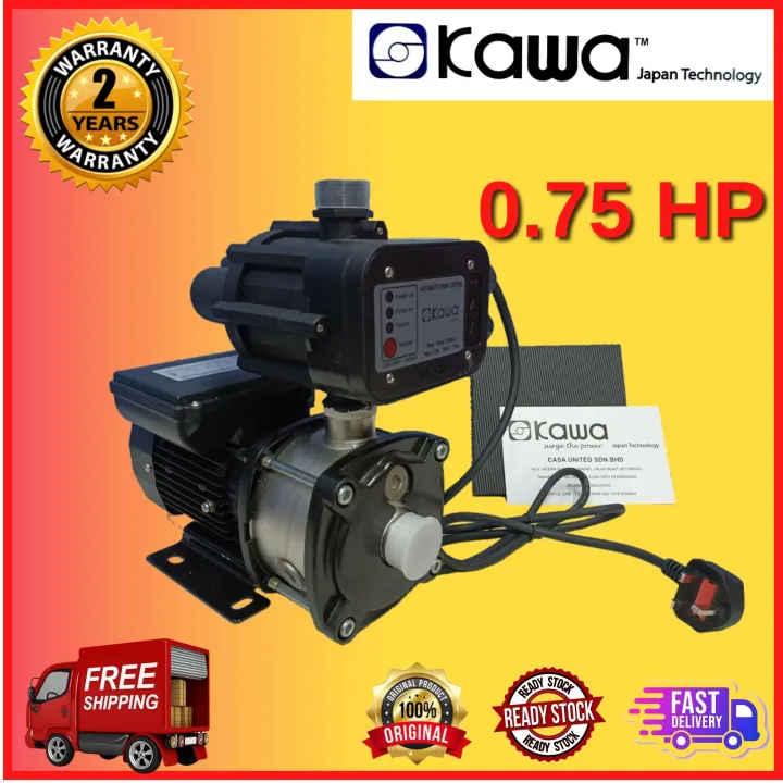 Kawa KMI 34 (0.75HP) Automatic Water Pressure Pump Lazada