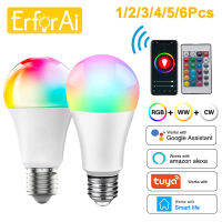 15W 18W WiFi Smart Light Bulb E27 RGB+White LED Lamp Dimmable Magic Bulb with Smart Life APP,Voice Control for Home,Alexa