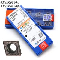 CCMT09T304 / CCMT09T308-HMP PC9030 NC3030 KORLOY CNC เม็ดมีดกัดเม็ดมีดเครื่องกลึง SCLCR1212H09 S12M-SCLCR09