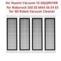 เครื่องกรอง HEPA เหมาะสำหรับ Xiaomi สูญญากาศ1S SDJQR01RR สำหรับ Roborock S50 S5 S6สูงสุด E4 E5สำหรับอะไหล่เครื่องดูดฝุ่นหุ่นยนต์ MI