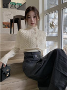 SEZO Korean knitted blouse knitted long sleeve top for woman ordered