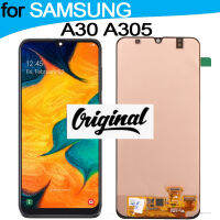 6.4 ต้นฉบับ AMOLED เปลี่ยนจอแอลซีดีสำหรับเหมาะสำหรับ Samsung Galaxy A30หน้าจอสัมผัสแสดงผลสำหรับ SM-A305F Ds (ทั่วโลก); SM-A305FN Ds