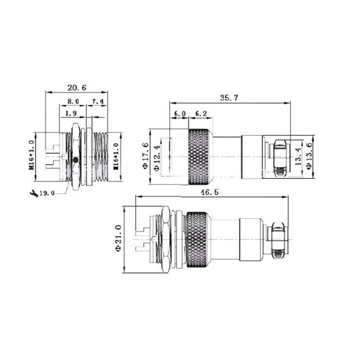 gx16การบินกันน้ำเสียบปลั๊ก-sensor-encoder-2-3-4-5-6-pin-ใหม่