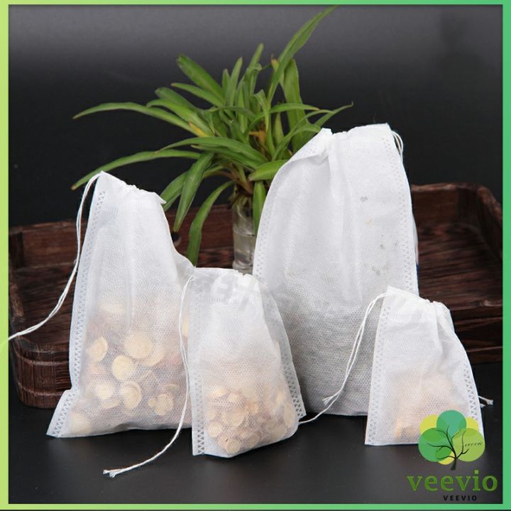 veevio-ถุงยาต้ม-ถุงผ้าไม่ทอแบบใช้แล้วทิ้ง-ถุงชา-disposable-non-woven-bag