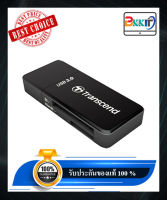 CARD READER EXTERNAL TRANSCEND USB 3.0 TS-RDF5K (BLACK) การ์ดรีดเดอร์, การ์ด รีดเดอร์, การ์ด รีด เดอร์, การ์ดรีด เดอร์, แบบพกพา Interface : USB 2.0 / USB 3.0 ของแท้ 100%