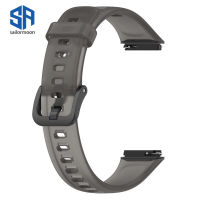 【ในสต็อก】Clear Band Summer Jelly Watch Strap Sport Bracelet Transparent Replacement Belt Compatible For Huawei Band7