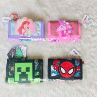 กระเป๋าสตางค์ 3 พับ ไม่มีสายคล้องคอ สำหรับเด็ก Smiggle Character Wallet ??