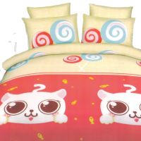 ผ้าปูที่นอน ชุดผ้าปู 6ฟุต5ชิ้น ขอบ9นิ้ว BED SHEET SET 6FT5PCS 180*200*9 CM.