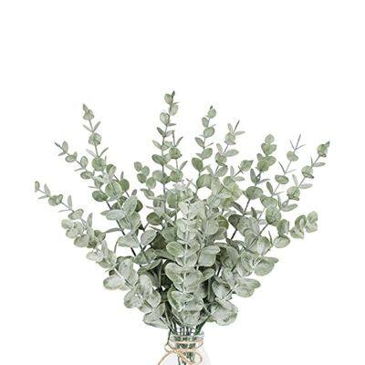 Eucalyptus Stems Artificial Eucalyptus Leaf Stems True Gray Green Touch Leaf Branches