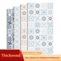 ✹ Kitchen And Bathroom Floor Stickers Self-adhesive Thickened PVC Stickers Bathroom Tile Stickers DIY Home Decoration Wallpaper