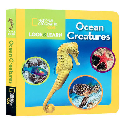 National Geographic Kids look and learn ocean creations childrens English Encyclopedia