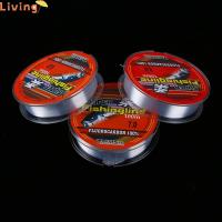 LANZEONT 100m 100% Fluorocarbon สตริง ตกปลา 0.8-6LB สายเชือกแข็งแรง ลวดเชื่อม เส้นใยเดี่ยว ไนลอน PA สายการประมง