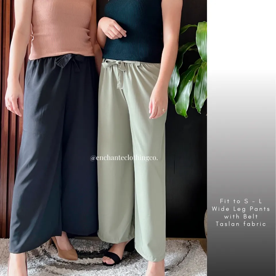 Name. 21ss TASLAN KERSEY WIDE LEG PANT | www.trevires.be