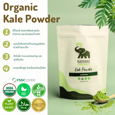 Organic Kale Powder ผงผักเคล ออร์แกนิค