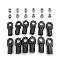 12Pcs Rod Ends with Hollow Balls 5347 for Traxxas Bandit Rustler Stampede Slash 2WD Drag Slash Revo Summit Parts Accessories