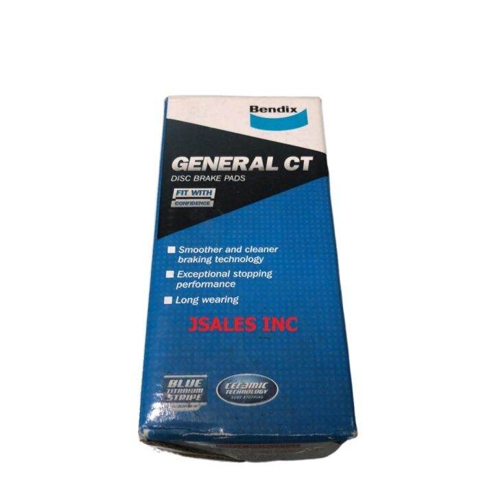 COD BENDIX BRAKE PADS HONDA CITY/JAZZ/MOBILIO 2009 TO 2017 FRONT DB1991