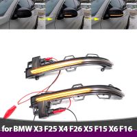 LED Dynamic Side Mirror Turn Signal Light Indicator Blinker Sequential Lamps for BMW X3 F25 X4 F26 X5 F15 X6 F16 2014-2018Signal Light Assemblies Part